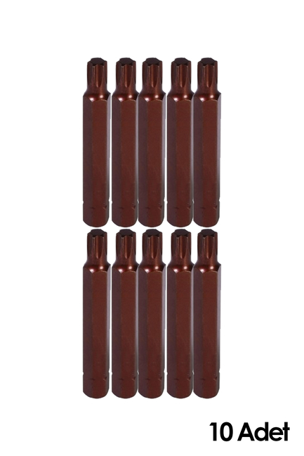 Dorf Tools T30 H10 Bits Uç 75mm 10'LU Paket - Thumbnail