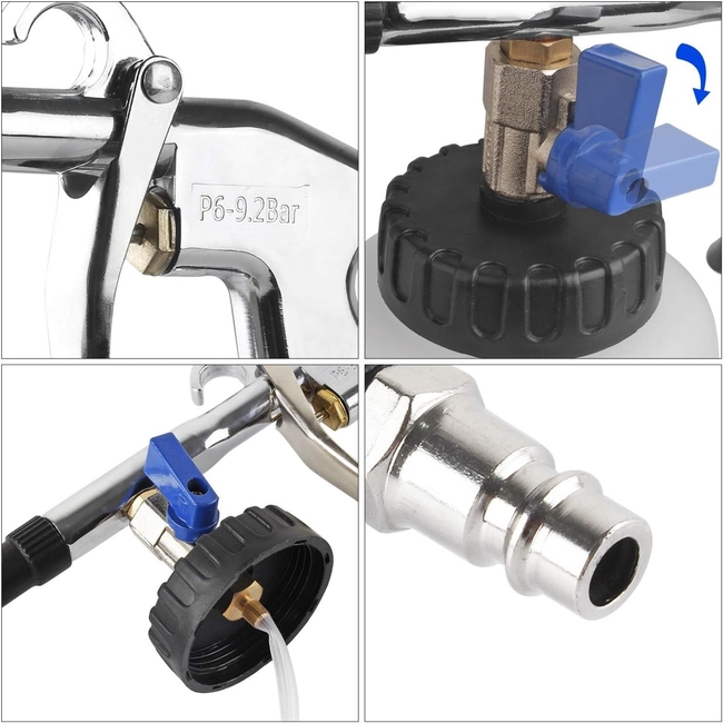 Dorf Tools Tornado Oto Detay Temizlik Tabancası 1 Litre - Thumbnail