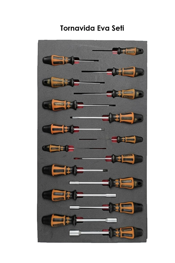 Dorf Tools Yol Yardım İçin 300 Parça Profesyonel 4 Çekmece Seyyar Takım Sandığı - 4