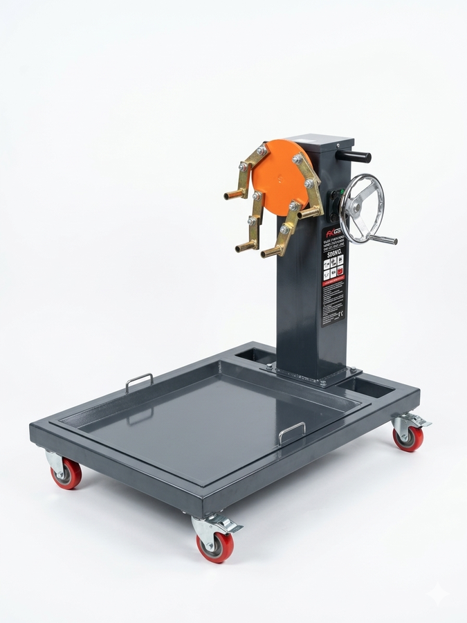 FK 360 Derece Dönerli Motor Toplama Sehpası - 1