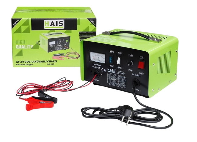 HAİSPRO - Haispro 12 - 24 Volt Akü Şarj Cihazı