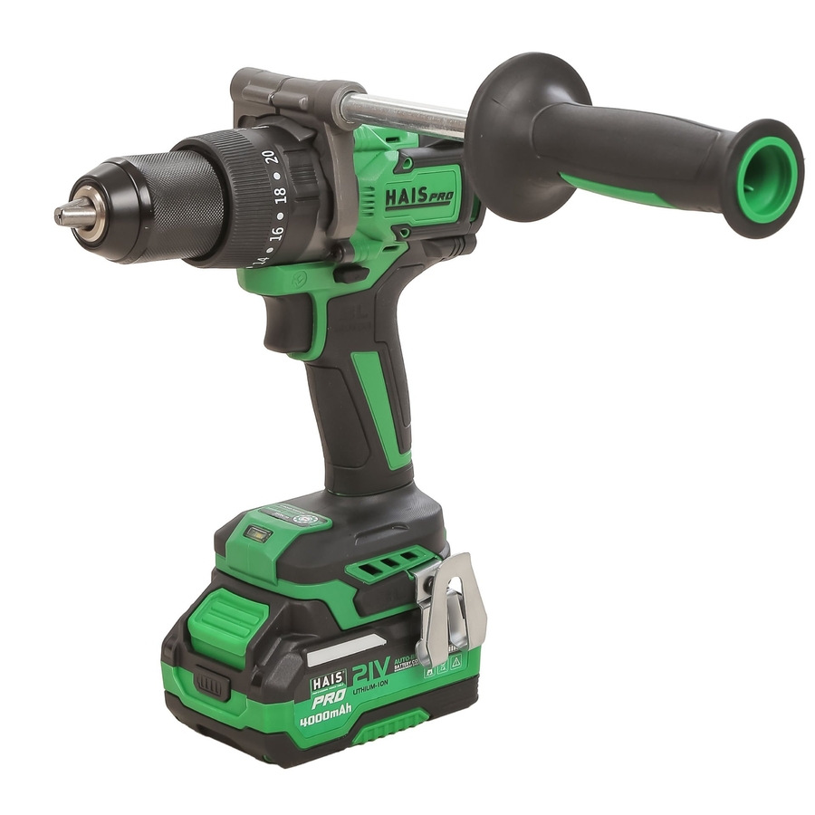 HAISPRO Profesyonel Darbeli Matkap 21 V 4.0 Ah Çift Akülü - 2