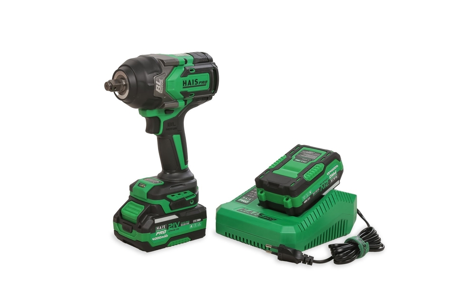 HAISPRO Profesyonel Darbeli Somun Sıkma 1100 Nm 4.0 AH 21 V Çift Akülü - 1