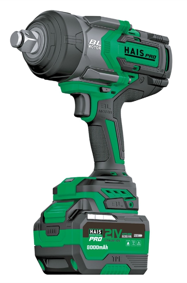HAISPRO Profesyonel Darbeli Somun Sıkma 2000 Nm 21 V Çift Akülü 4.0 Ah Çantalı - 1