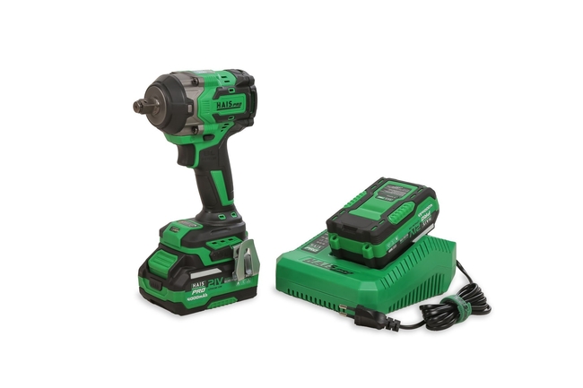 HAİSPRO - HAISPRO Profesyonel Darbeli Somun Sıkma 850 Nm 4.0 AH 21 V Çift Akülü