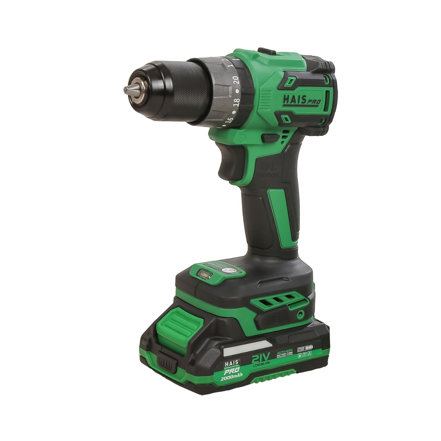 HAISPRO Profesyonel Darbeli Vidalama Matkap 21 V 2.0 Ah Çift Akülü - 3