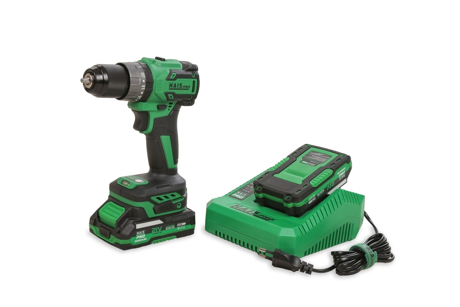 HAISPRO Profesyonel Darbeli Vidalama Matkap 21 V 2.0 Ah Çift Akülü - 1