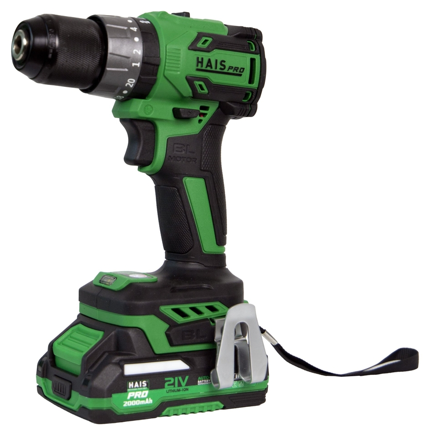 HAISPRO Profesyonel Darbeli Vidalama Matkap 21 V 2.0 Ah Çift Akülü - 4