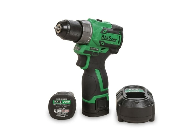 HAİSPRO - HAİSPRO Profesyonel Vidalama Matkap 16 V 2.0 Ah Çift Akülü