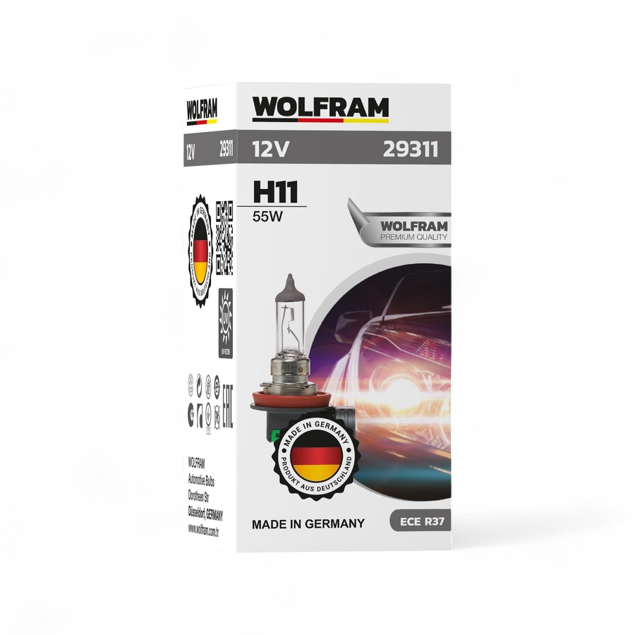 Halojen Far Ampulü H11 Ampul Standart Işık 12V 55W - 1