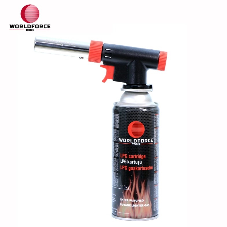 Jet Pürmüz Başlığı + LPG Gaz Kartuşu 400ml - 3