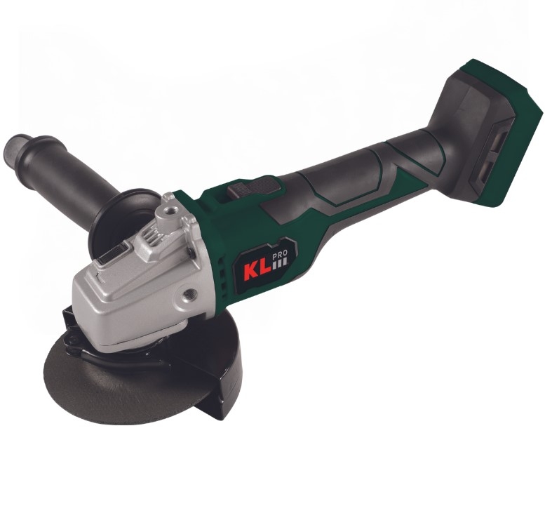 Klpro KLAT18BS-00 18V 115mm Devir Ayarlı Kömürsüz Şarjlı Avuç Taşlama Aküsüz/Solo Tek Makine - 1