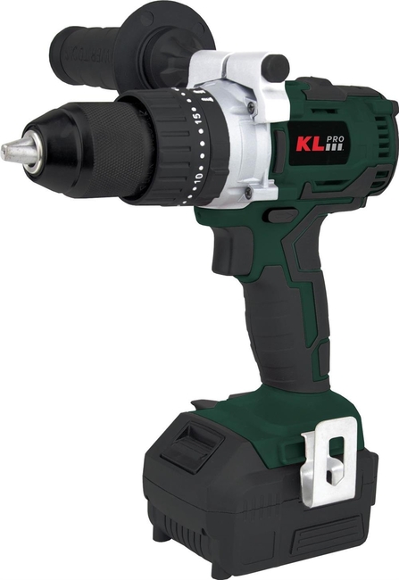 KLPRO KLDM18B-50 18 Volt Kömürsüz Profesyonel Darbeli Matkap - 5.0 Ah (2 x KLA1850 Batarya ve 1 x 4.5 A Şarj Cihazı)