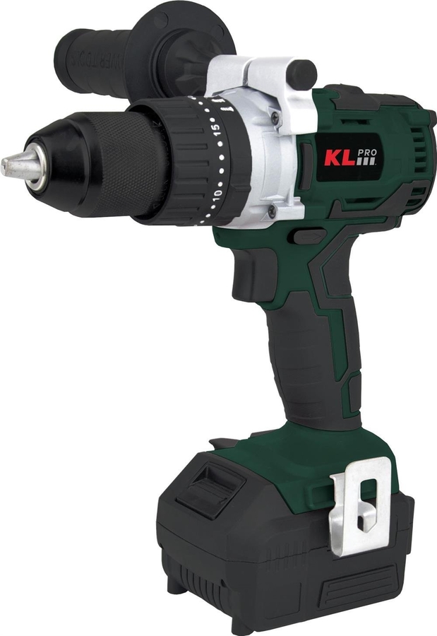 KLPRO KLDM18B-50 18 Volt Kömürsüz Profesyonel Darbeli Matkap - 5.0 Ah (2 x KLA1850 Batarya ve 1 x 4.5 A Şarj Cihazı) - 1