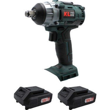 KLPRO KLSS18B-20 18 Volt Akülü Kömürsüz Profesyonel Somun Sıkma - 1