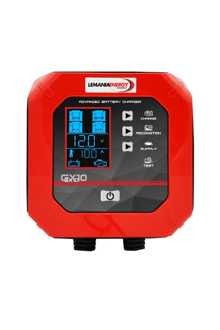 Lemania Energy - Lemania Energy Akıllı Akü Şarj Cihazı GX10 12V 10 Amper