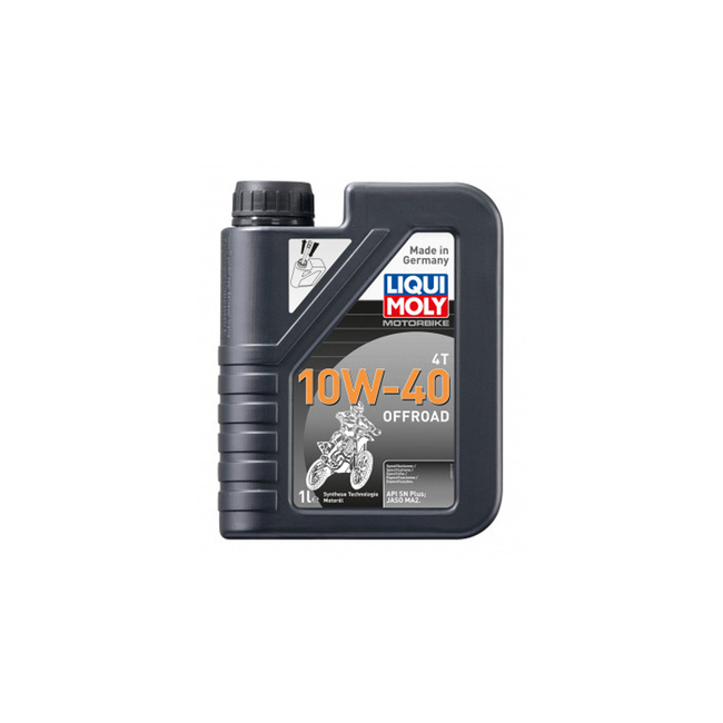 LIQUI MOLY - Liqui Moly 10W40 Off Road 4T Sentetik Off Road Enduro Motor Yağı 1L LM 3055