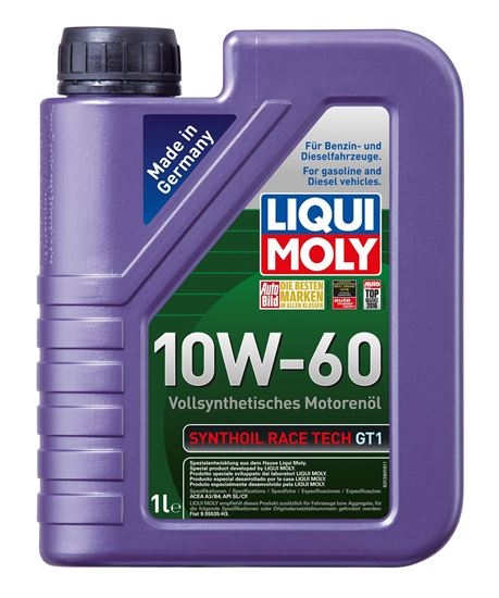LIQUI MOLY - Liqui Moly 10W60 Motor Yağı Synthoil Race Tech GT1 1 Litre (8908)