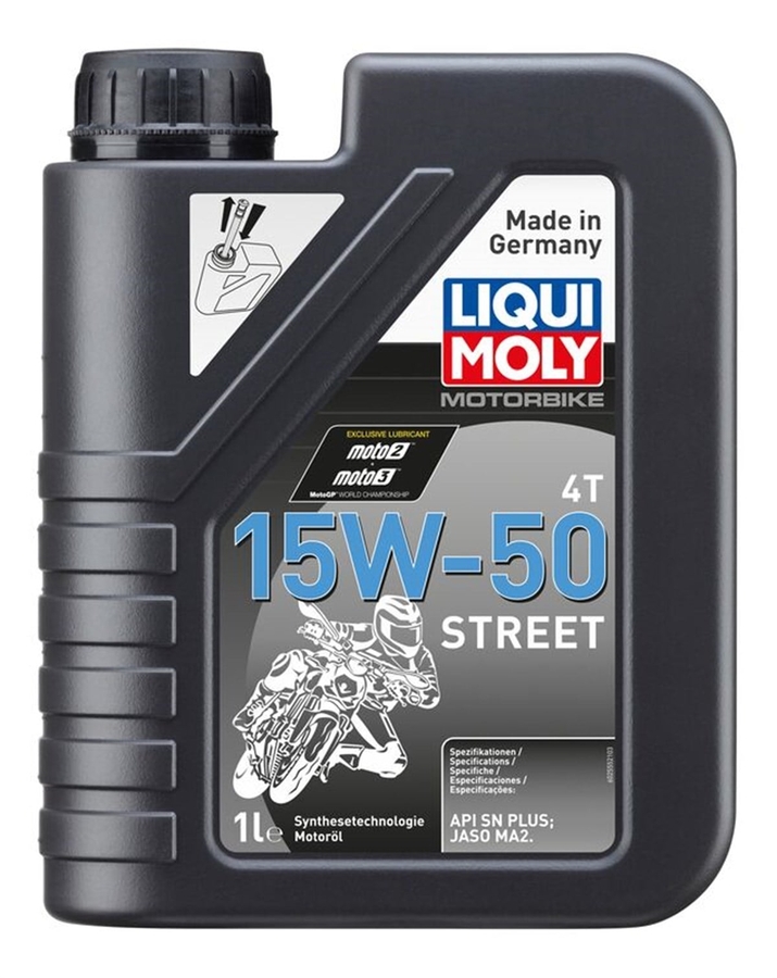 Liqui Moly 15W50 Street 15W50 4T Motosiklet Yağı 1 Lt  - 1