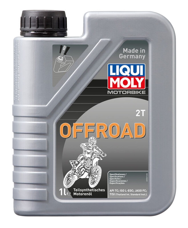 LIQUI MOLY 2T Off Road Motosiklet Yarı Sentetik Motor Yağı 1 Litre (3065) - 1