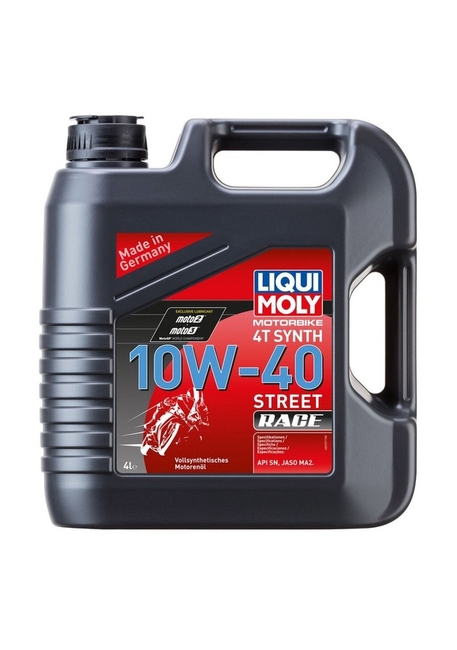 LIQUI MOLY - Liqui Moly 4t 10w-40 Street Race 4 Lt Motor Yağı