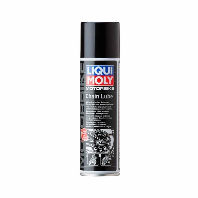 LIQUI MOLY - Liqui Moly Chain Lube Sprey 250 ML Motosiklet Zincir Yağı (1508)