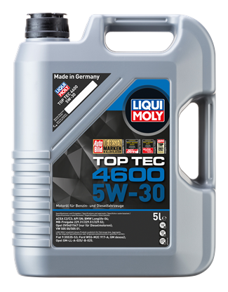 LIQUI MOLY - Liqui Moly Top Tec 4600 5W30 Motor Yağı 5L LM 2316