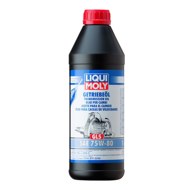 LIQUI MOLY - Liqui Moly Yarı Sentetik GL5 75W-80 Dişli Şanzıman Yağı 1 Litre