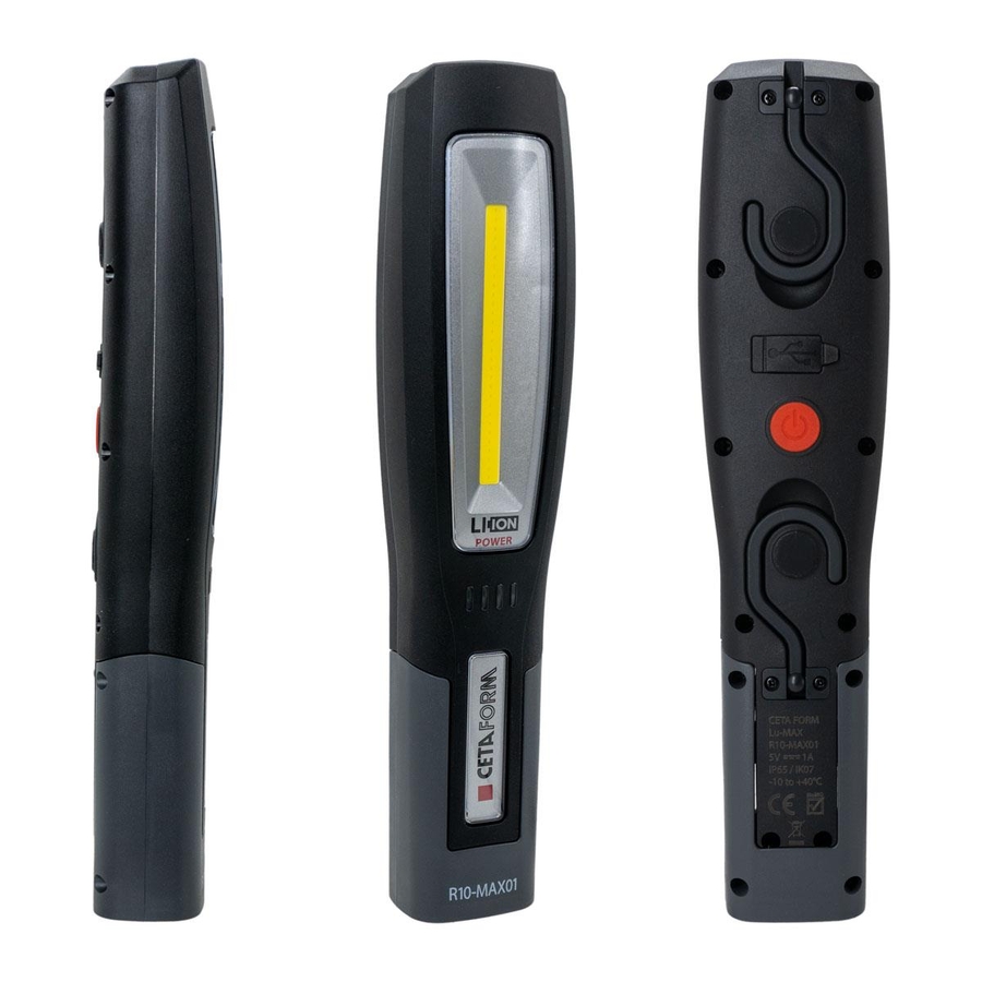 Ceta Form 700 Lümen Şarjlı Led Çalışma Lambası R10-MAX01 - 4