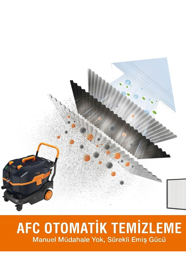 Maxxt Islak Kuru Toz Emiş Süpürgesi 1400W 43 Litre MVC3800 - 3