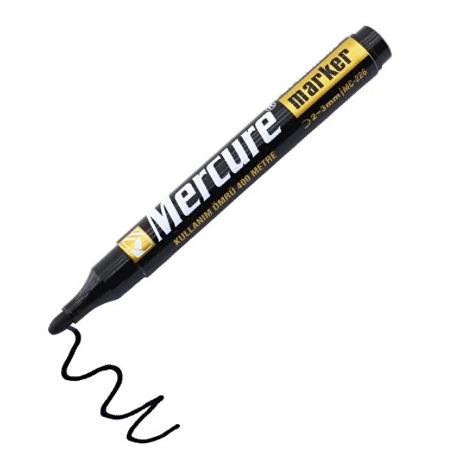 MC-226 PARMANENT MARKER KALEM MERCURE - 2