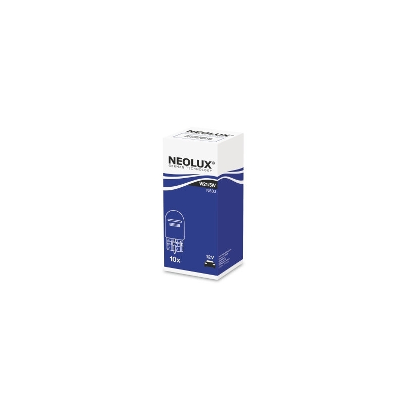 N580 NEOLUX Tekli 12V W21-5W T20 ÇİFT DUY BÜYÜK DİPSİZ (1 Ampul) - 2