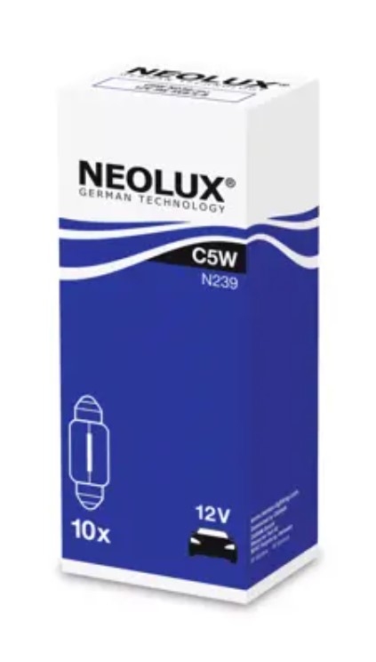 NEOLUX SOFİT Orta Boy 12V 5W (1 Ampul) - 2