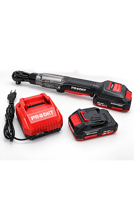PRODHT D18000300 1/2" Şarjlı Cırcır Kolu 20V 2.0Ah 110 Nm Çift Akülü Fırçasız - 3