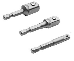 Retta Bits Adap.3 Lü Set( 1/4-3/8-1/2)_50 Mm - Thumbnail
