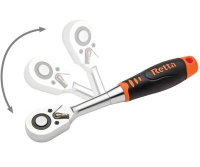 Retta Cırcır Kolu 1/2"__0109 Mafsallı - 1