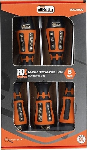 Retta Lokma Tornavida Seti 5 Pç Rs Serıes