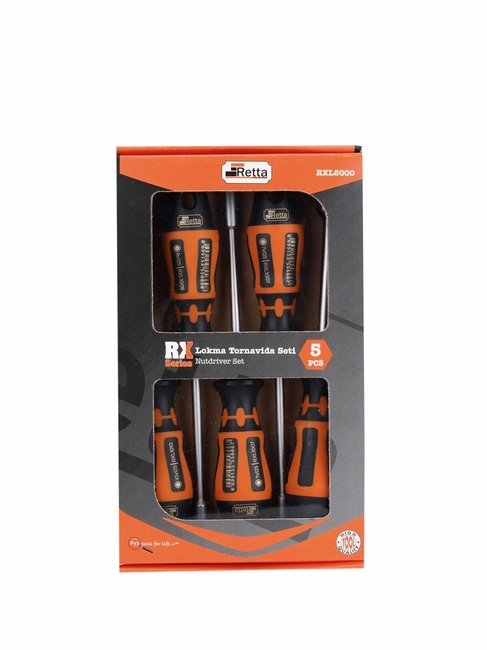 Retta Lokma Tornavida Seti 5 Pç Rx Serıes
