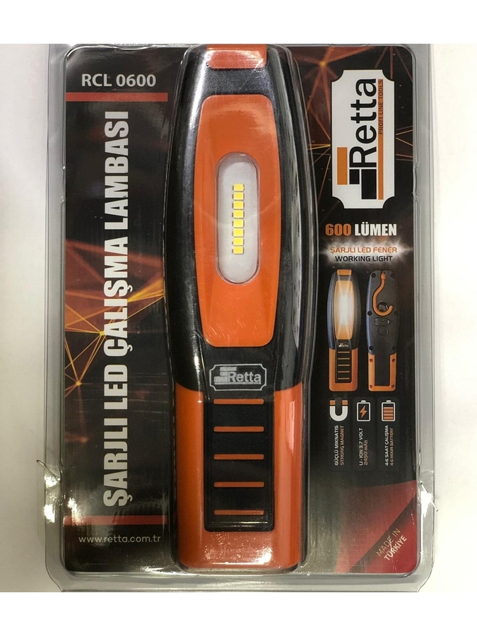 Retta RCL0600 Retta Şarjlı LED Fener - 1