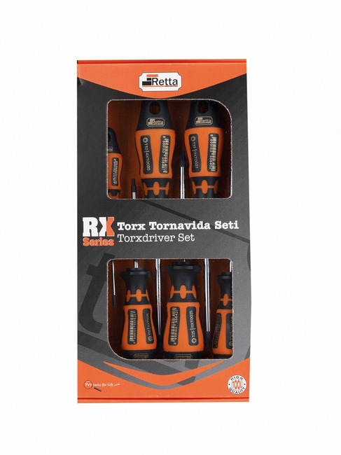 Retta Torx Torna.Seti 6 Pç Rx Serıes - Thumbnail