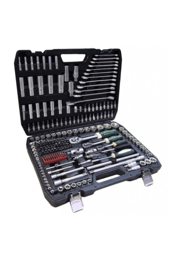 Rockforce 1/2-3/8-1/4 216 Parça Profesyonel Lokma Takımı Seti - 2