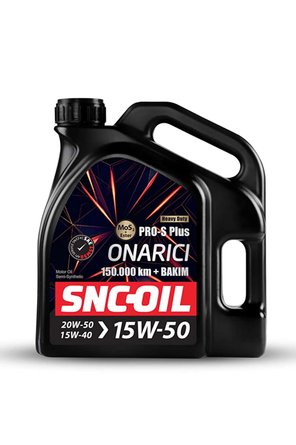 Snc Oil 15W-50 Pro S Plus Onarıcı Yağ 150.000 Km ve Üstü 4 Litre - 1