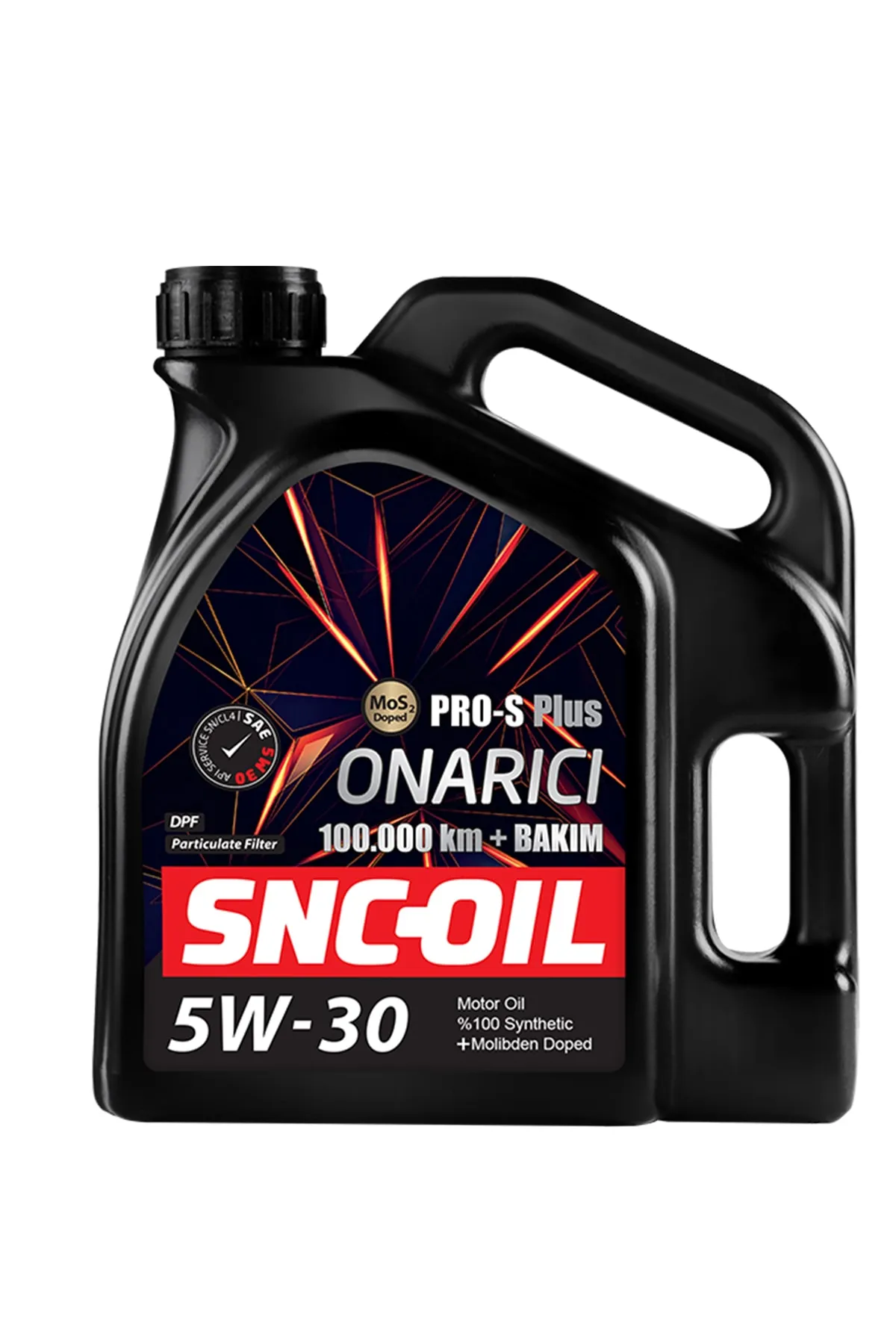 Snc Oil 5W-30 Pro S Plus Onarıcı Yağ 100.000 Km ve Üstü 4 Litre - 1