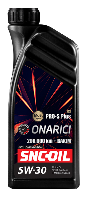 SNC Oil - Snc Oil 5W-30 Pro S Plus XL Onarıcı Yağ 200.000 Km ve Üstü 1 Litre