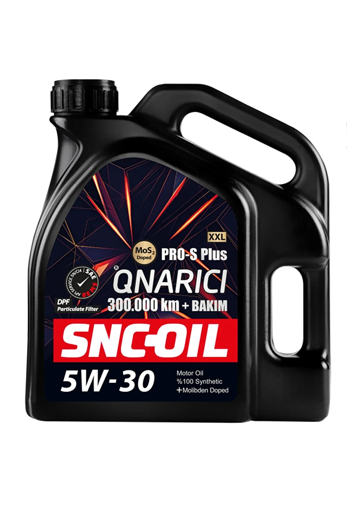 Snc Oil 5W-30 Pro S Plus XXL Onarıcı Yağ 300.000 Km ve Üstü 4 Litre - 1