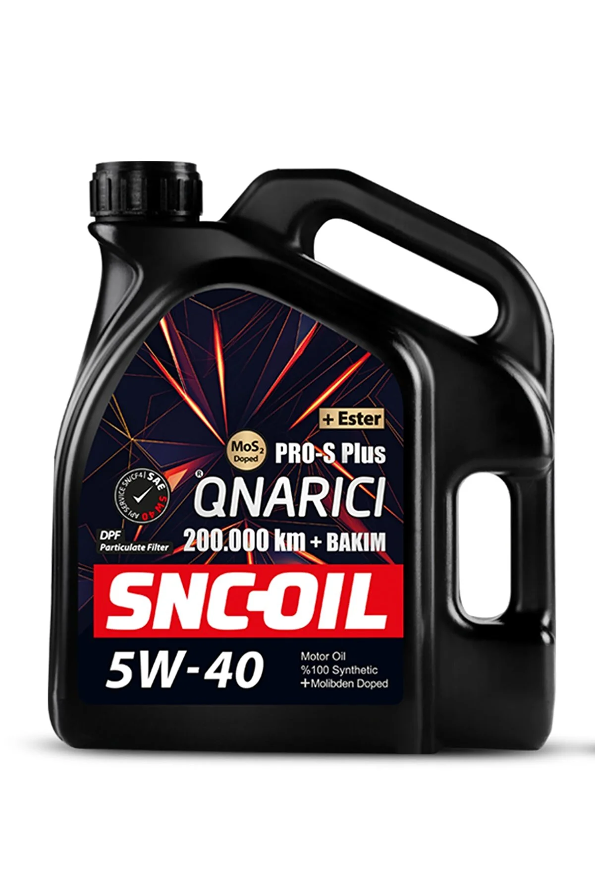 Snc Oil 5W-40 Pro S Plus Onarıcı Yağ 200.000 Km ve Üstü 4 Litre - 1