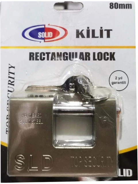 SOLİD - Solid Yandan Asma Kilit 80 mm