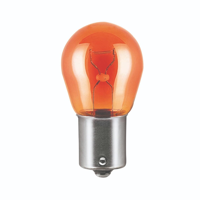 WOLFRAM Tekli PY21W Ampul 93 Yan Tırnak Sarı 12V 21W (1 Ampul) - Thumbnail