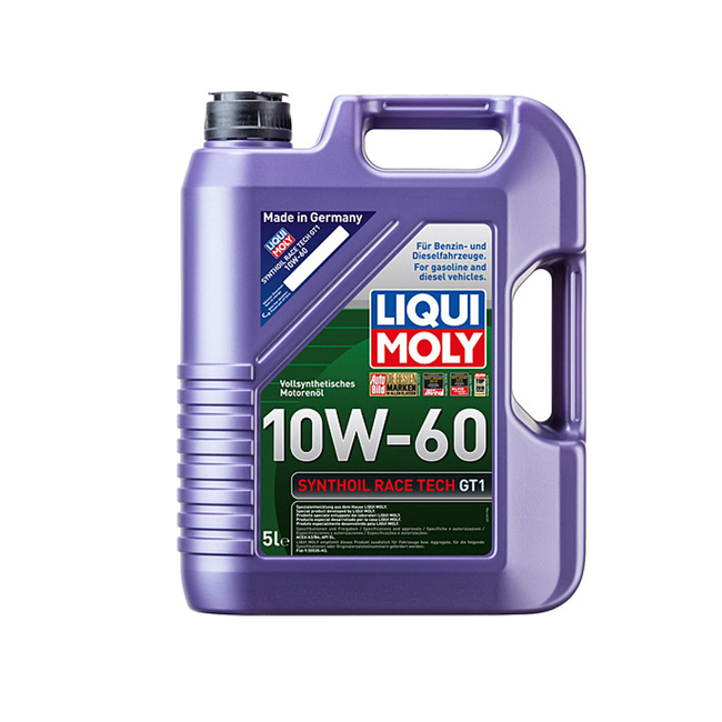 LIQUI MOLY - Liqui Moly Synthoil Race Tech Gt1 10W-60 Motor Yağı 5L LM 8909