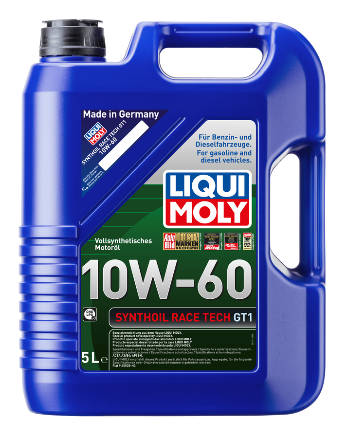 Liqui Moly Synthoil Race Tech Gt1 10W-60 Motor Yağı 5L LM 8909 - 1